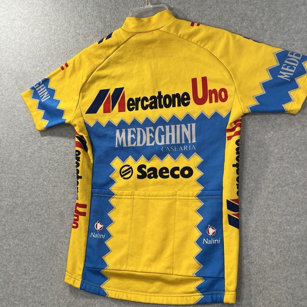 MERCATONE UNO MEDEGHINI 1994 Nalini Med Cycling terry jersey Vintage 90s - Picture 11 of 11